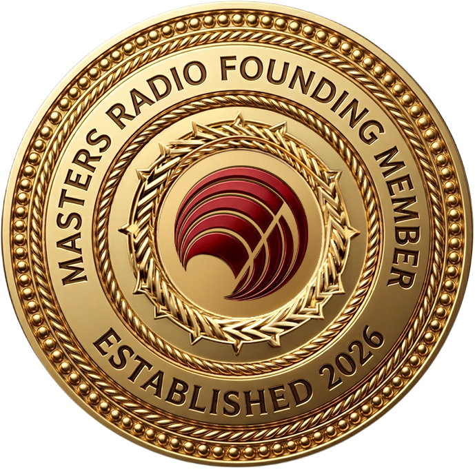 Masters Radio Founding Member Badge